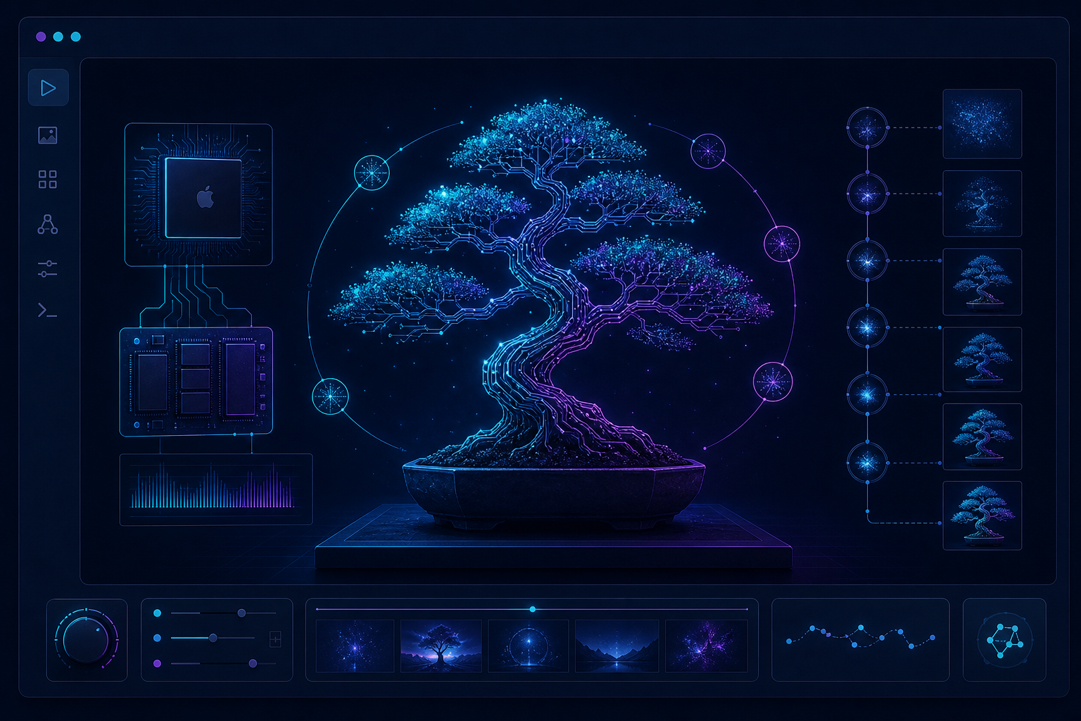 Bonsai Image 4B: Local Ternary Image Generation on an M4 Pro